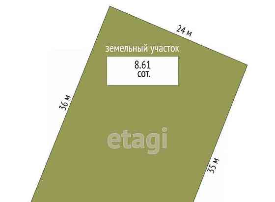 Дом, 36 м2, 8.6 сотки, 1 эт. Котлас