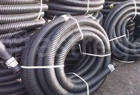 Труба дренажная двустенная ПНД в фильтре диаметр 50 Санкт-Петербург - изображение 1