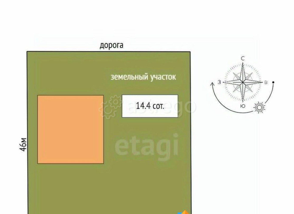Дом, 170.5 м2, 14.4 сотки, 2 эт. Бирск - изображение 2