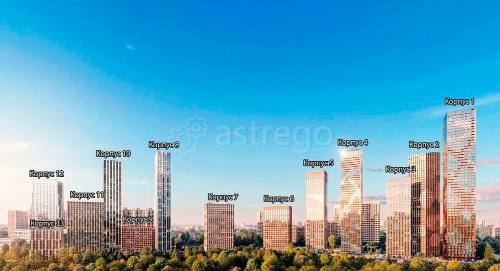 5-комн. квартира, 181.7 м2, 41/42 эт. Москва - изображение 6