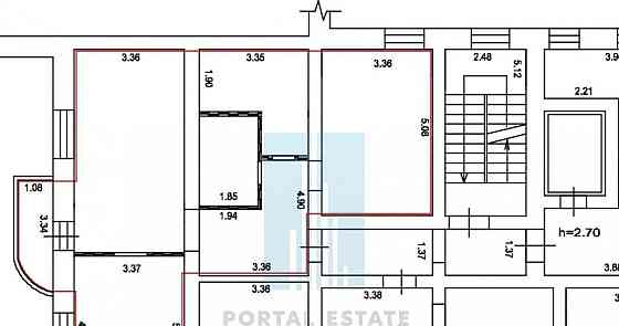 2-комн. квартира, 77 м2, 4/5 эт. Подольск