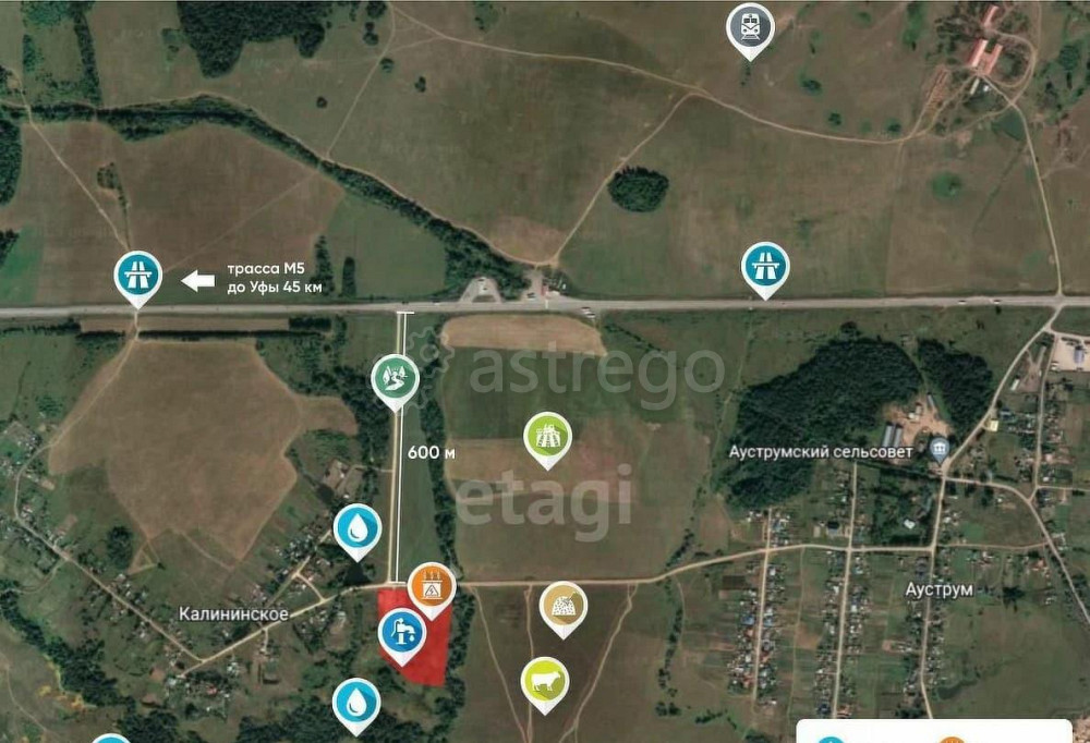 Коммерческий участок, 14.08 сотки Иглино - изображение 3