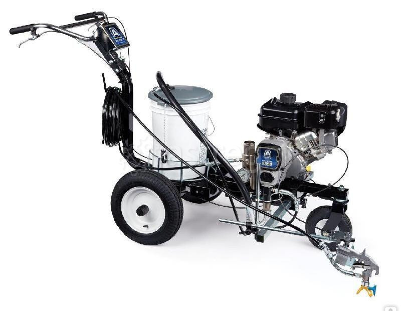 Машина разметочная "AKTISPRAY" MARKING 3, комплект на 2 пистолета (6,0 л/мин, 250 бар, бенз. HONDA) Ростов-на-Дону - изображение 1