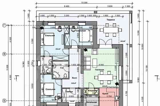 Дом, 145.4 м2, 10 соток, 1 эт. Емельяново