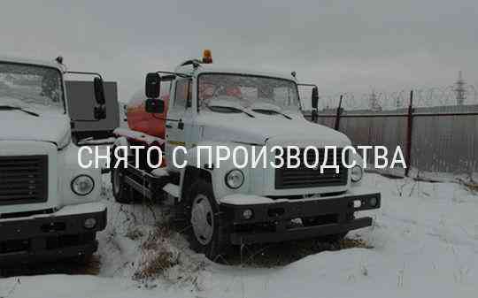 Вакуумный автомобиль ГАЗ-САЗ-39014–10 на шасси ГАЗ-3309 Москва