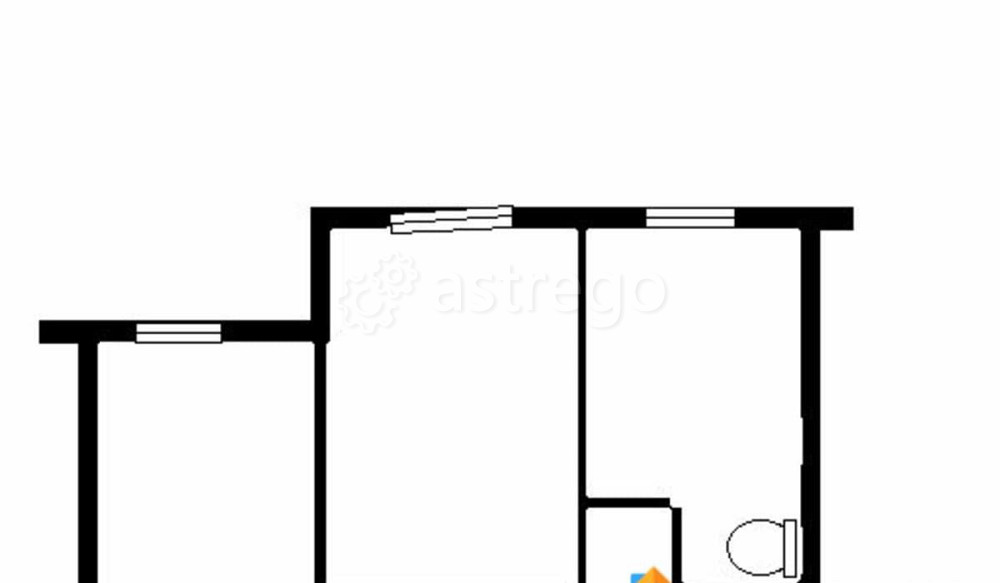 2-комн. квартира, 51.1 м2, 2/9 эт. Железногорск - изображение 7