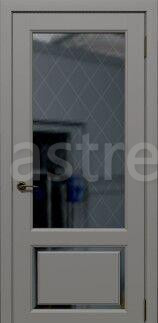 Дверь межкомнатная серия Симфония Fly модель Лира Fly ПО 600х900 мм покрытие ПВХ Soft Touch, Soft To Чита - изображение 1