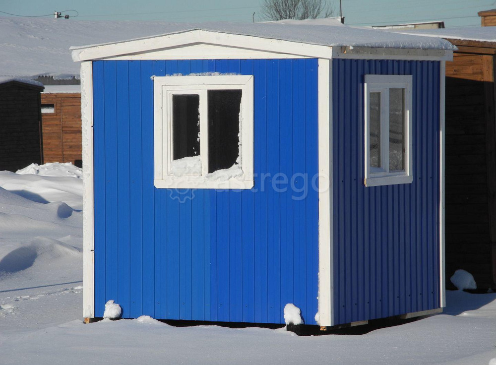 Бытовка - Пост охраны с профлиста синий (Видео) Санкт-Петербург - изображение 1