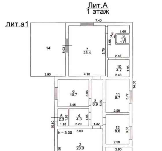Дом, 172.2 м2, 5 соток, 1 эт. Астрахань