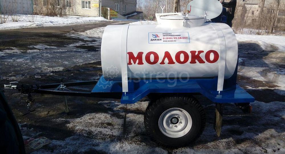 АВТОМОБИЛЬНЫЙ ПРИЦЕП 600/900 л. ПГ-8287 (на шасси УАЗ) ЛКП, Н/Ж Самара - изображение 1