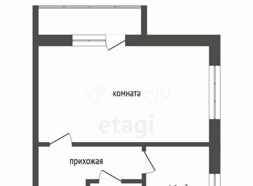 1-комн. квартира, 36.4 м2, 9/9 эт. Норильск - изображение 4