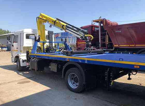 Эвакуатор на шасси Камаз 4308 с КМУ FASSI F100AT.12 Самара