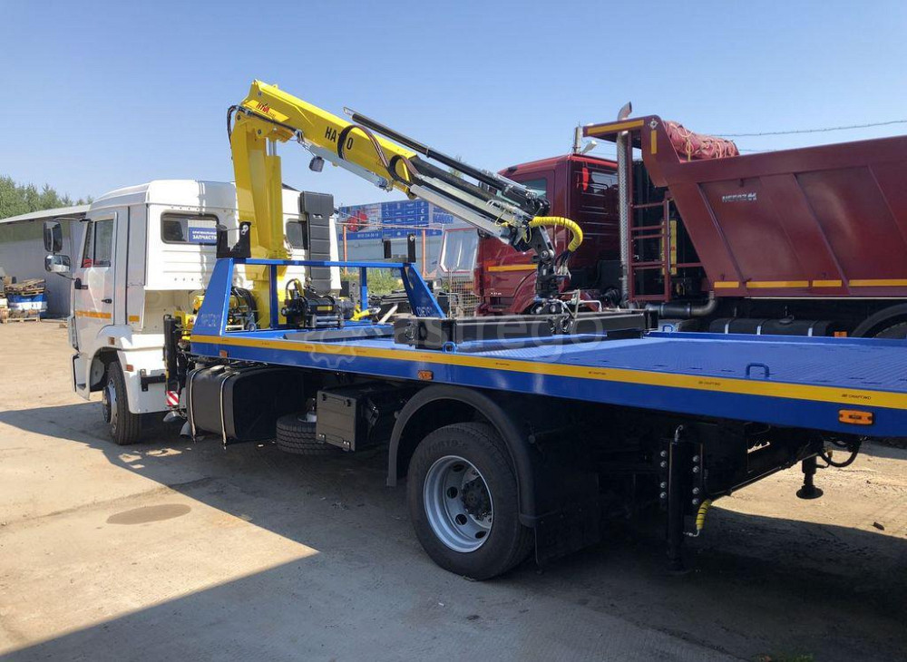 Эвакуатор на шасси Камаз 4308 с КМУ FASSI F100AT.12 Самара - изображение 1