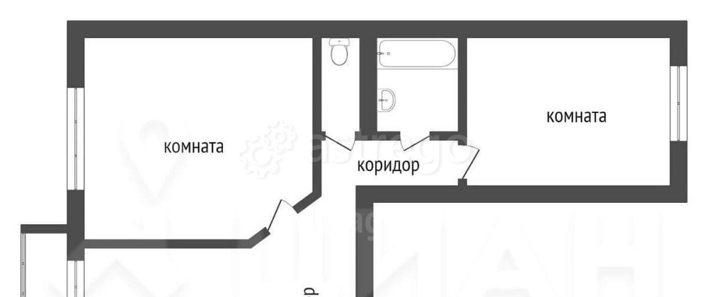 2-комн. квартира, 56.8 м2, 2/5 эт. Северодвинск - изображение 7