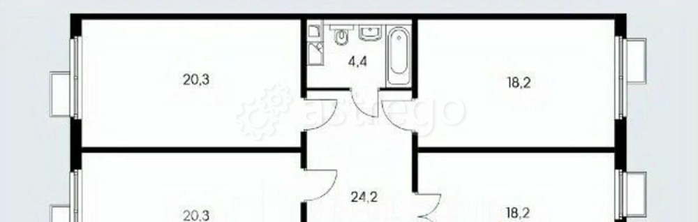 4-комн. квартира, 118.7 м2, 9/15 эт. Балашиха - изображение 5