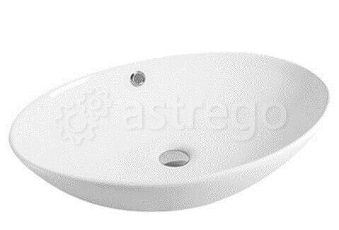 Раковина на столешницу Piano Ceramic PC 8168 63х41,5х16) Красноярск - изображение 1