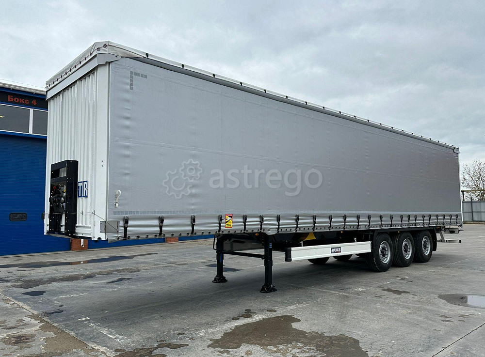 Полуприцеп Шторный без Борта ISO Pakcs без п/о 3 оси TIR Краснодар - изображение 1