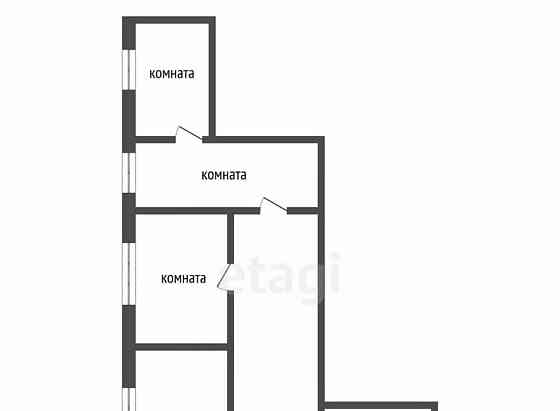 3-комн. квартира, 79.6 м2, 2/3 эт. Красноярск