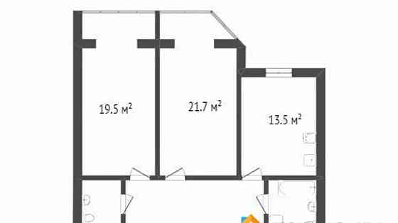 4-комн. квартира, 61 м2, 3/5 эт. Белгород