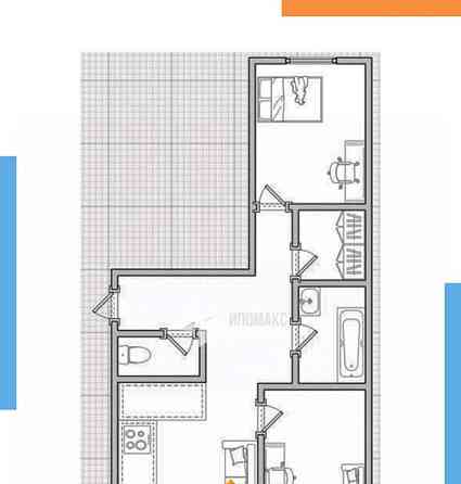 3-комн. квартира, 80 м2, 4/16 эт. Апрелевка