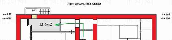 Офис, 13.6 м2 Санкт-Петербург