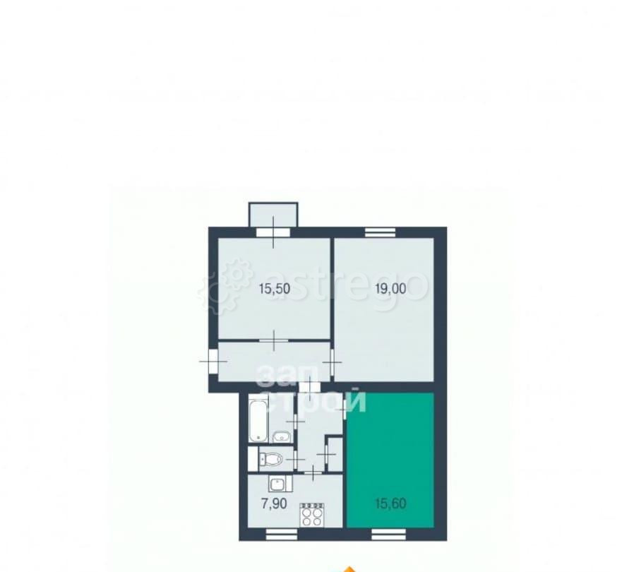 Комната, 15.6 м2, 2/2 эт. Санкт-Петербург - изображение 7