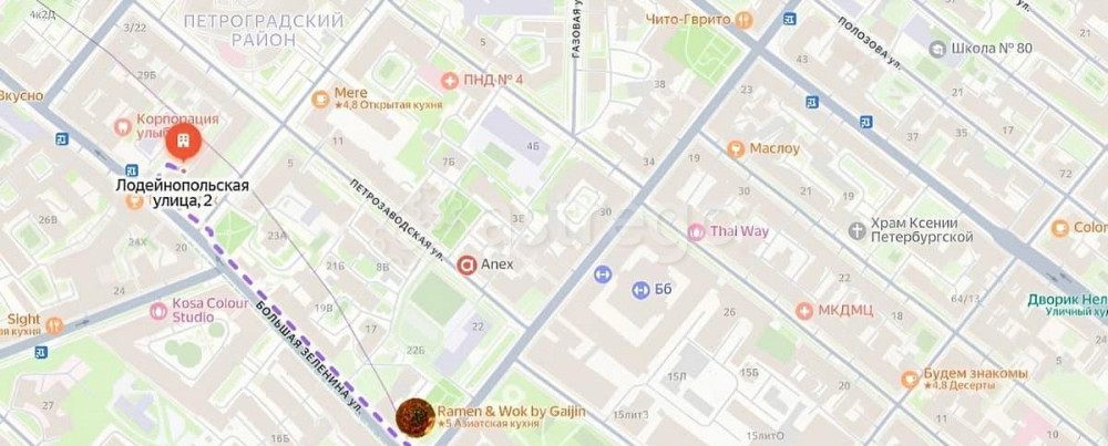 4-комн. квартира, 106 м2, 4/5 эт. Санкт-Петербург - изображение 3