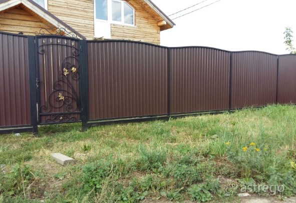 Забор из Профнастила Казань - изображение 2