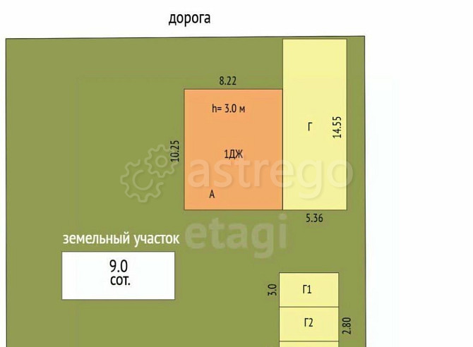 Дом, 78.4 м2, 9 соток, 1 эт. Бирск - изображение 7