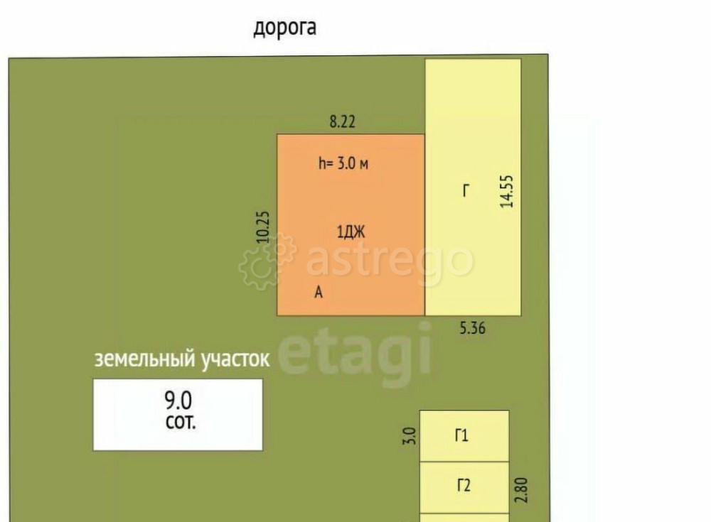 Дом, 78.4 м2, 9 соток, 1 эт. Бирск - изображение 7