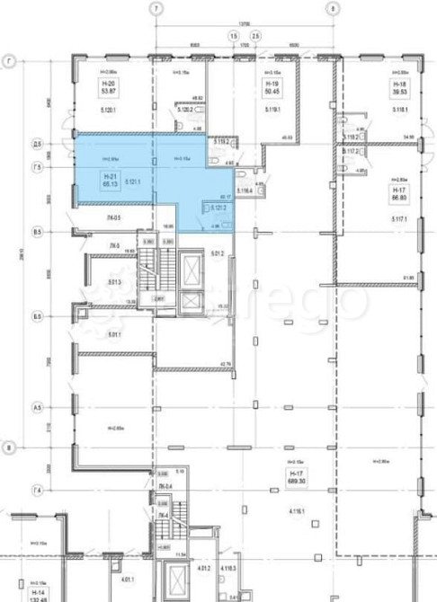 Свободного назначения, 65.13 м2 Санкт-Петербург - изображение 1