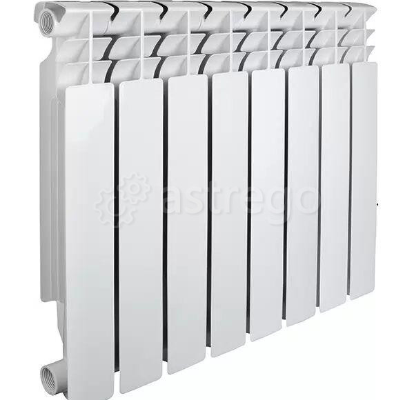 Радиатор алюминиевый водяного отопления Valfex Optima Version 2, Alu 500/80, 8 секций Череповец - изображение 1