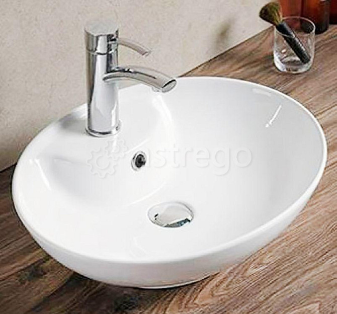 Раковина на столешницу Cerama LUX 78197 (50,5х41х15) Красноярск - изображение 1