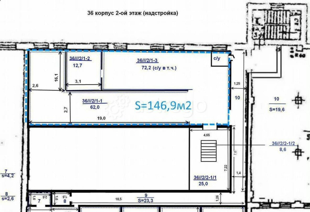 Производственное, 809 м2 Санкт-Петербург - изображение 1