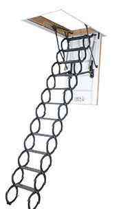 Чердачная лестница металлическая термоизоляционная Fakro LST Казань