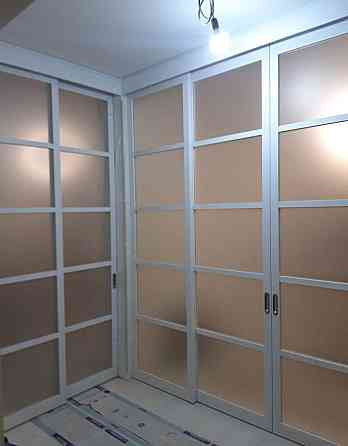 Перегородка раздвижная остекленная Турин Пятигорск