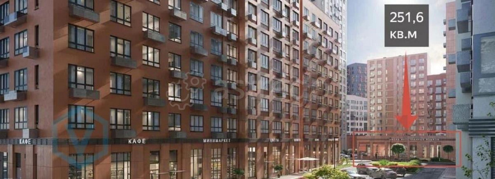 Торговое помещение, 251.6 м2 Москва - изображение 2