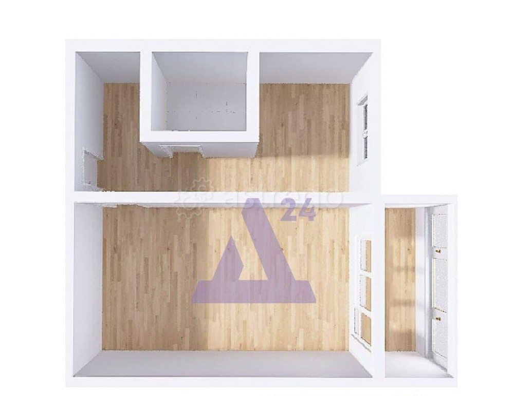 1-комн. квартира, 32.3 м2, 11/14 эт. Рубцовск - изображение 7