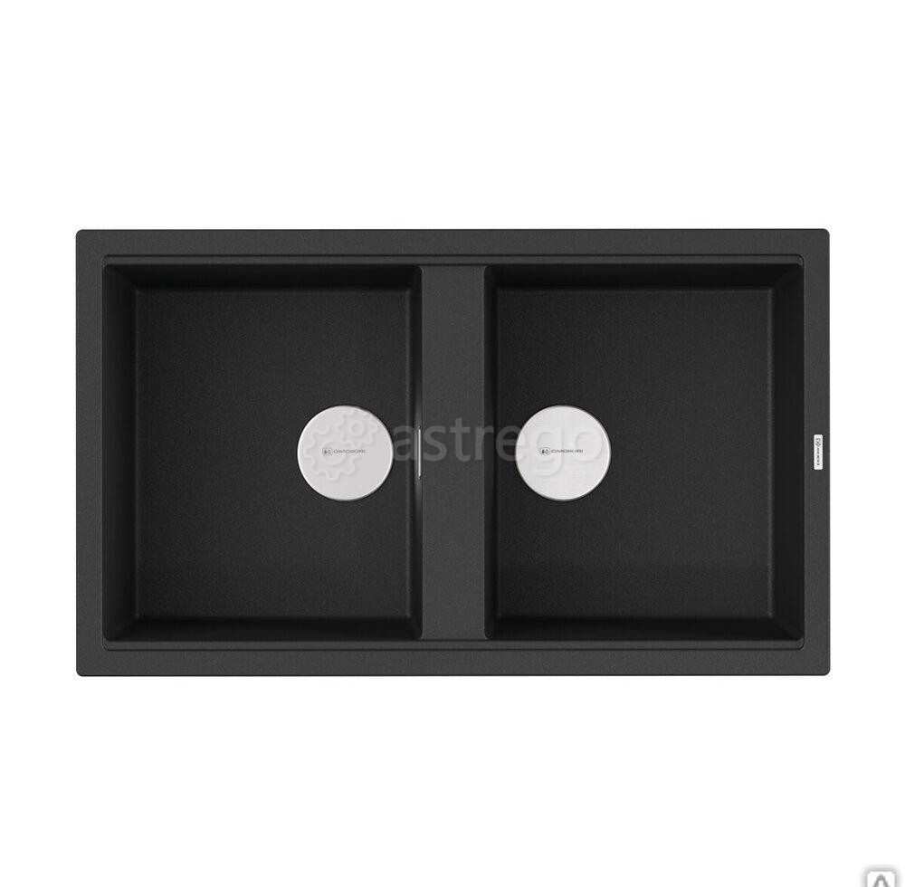 Кухонная мойка Omoikiri Kitagawa 86-2-GB Artceramic/графит Новосибирск - изображение 1