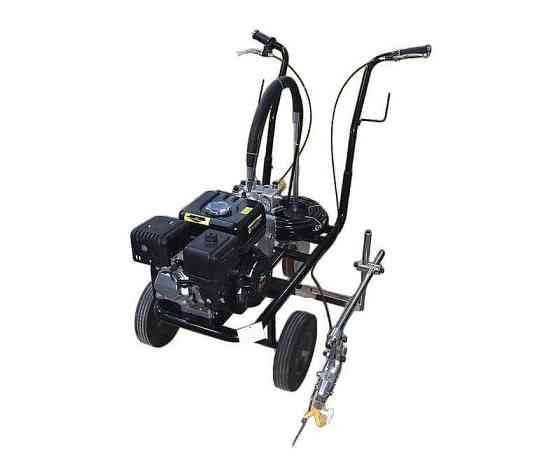 Машина разметочная "AKTISPRAY" AvS-2500DR с устройством для стеклошариков, комплект на 1 пистолет (2 Москва