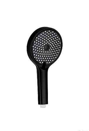Лейка душевая FRAP F016 3 режима, пластик, черная (40) Пермь