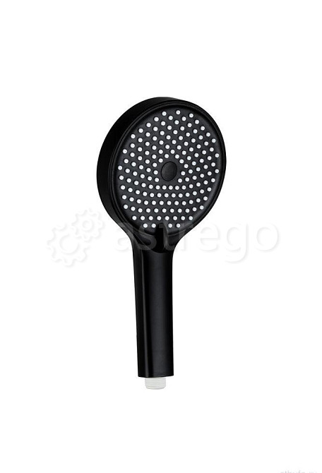 Лейка душевая FRAP F016 3 режима, пластик, черная (40) Пермь - изображение 1