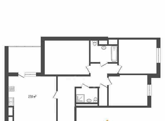 4-комн. квартира, 115 м2, 24/25 эт. Москва