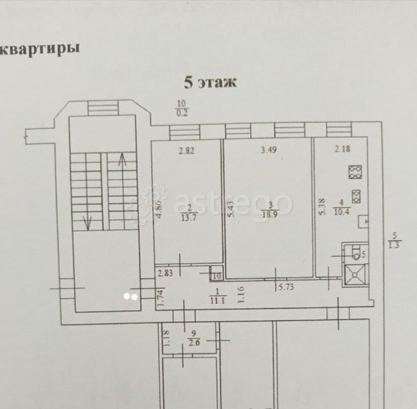 Комната, 14.7 м2, 5/5 эт. Санкт-Петербург - изображение 1