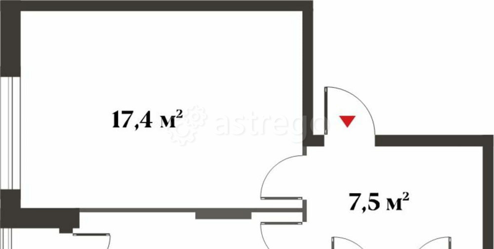 1-комн. квартира, 40.7 м2, 3/6 эт. Красногорск - изображение 1