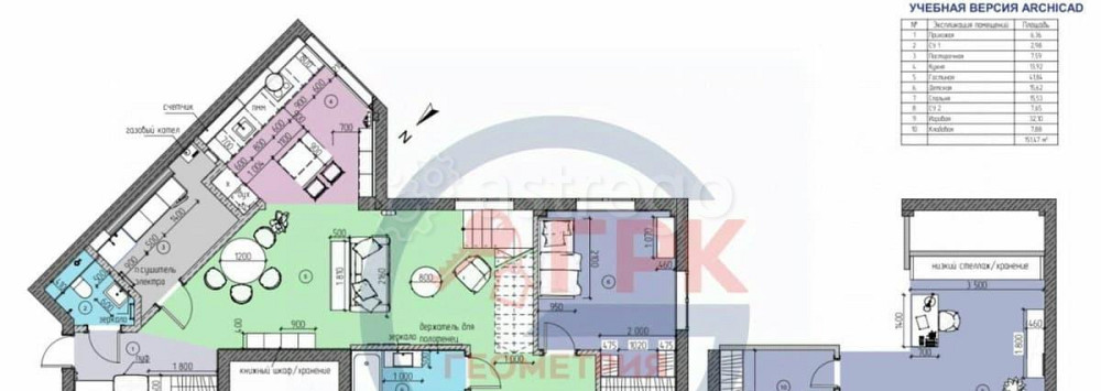 4-комн. квартира, 115 м2, 4/4 эт. Балашиха - изображение 6