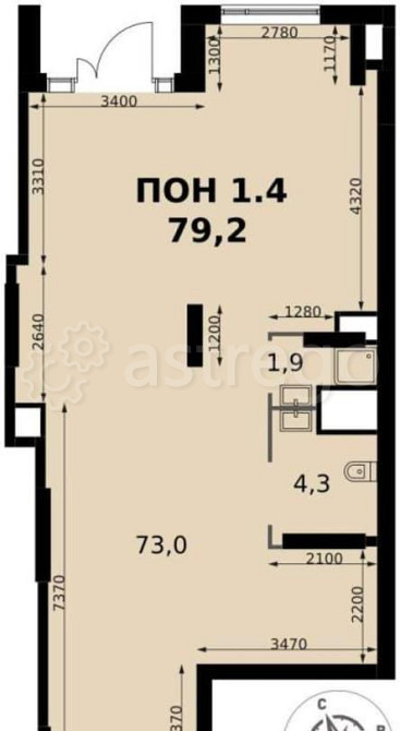Свободного назначения, 79.2 м2 Химки - изображение 8