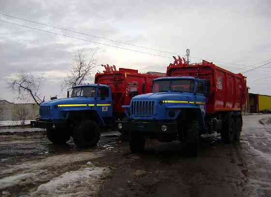Мусоровоз КО-440-5У на шасси УРАЛ-4320 Самара