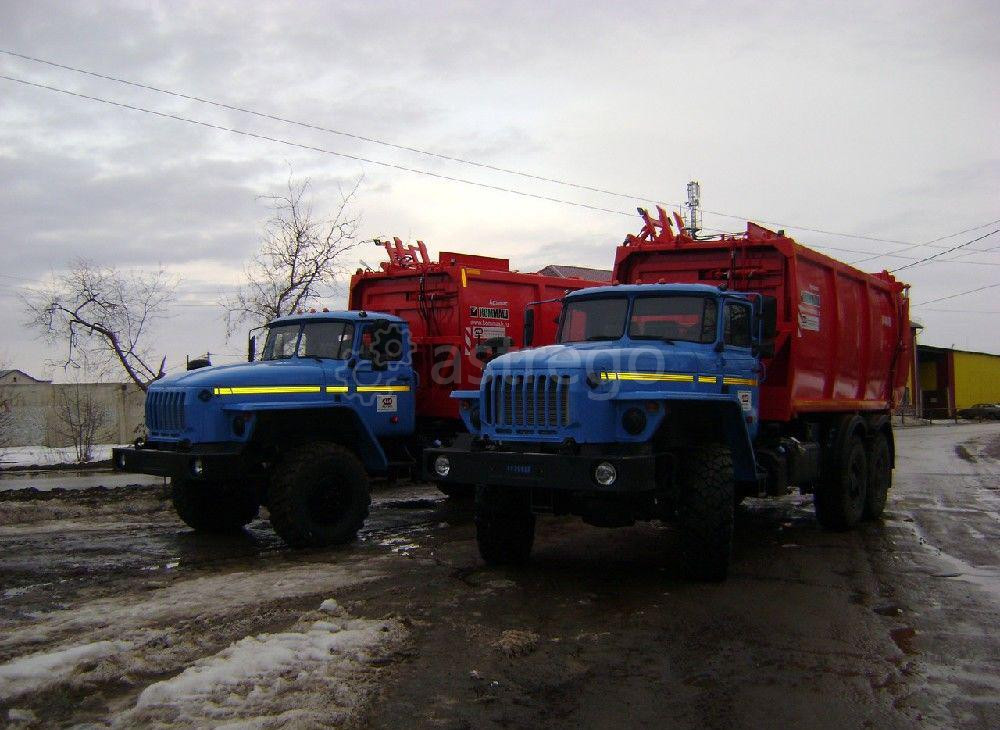 Мусоровоз КО-440-5У на шасси УРАЛ-4320 Самара - изображение 1