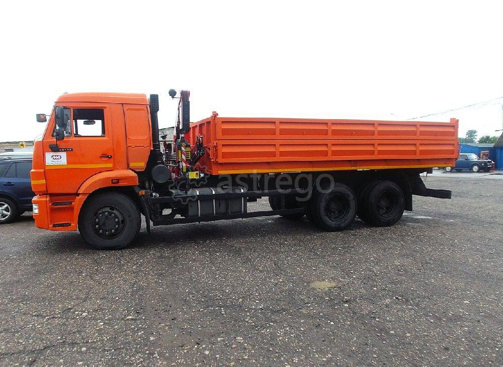 Манипулятор КМУ Ломовоз HOWO T5G ZZ1257V464GE1 (6х4, 400л.с., Евро-5), кузов 30 куб., Р97М, захват Г Самара - изображение 1